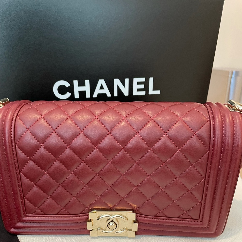 CHANEL CLASSIC BOY FLAP BAG